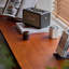 Buffet antique en bois massif