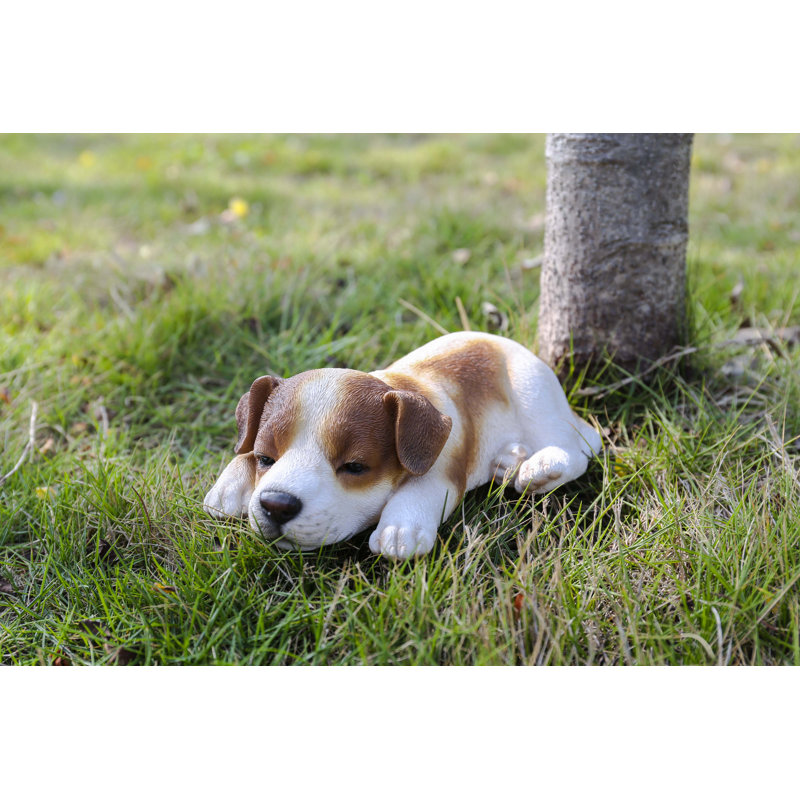 Statue de couch jack chiot