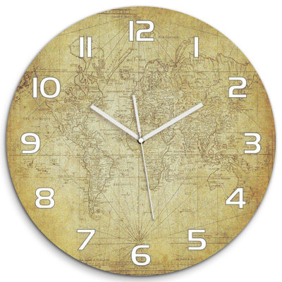 Jevgeniy Glass Wall Clock