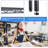 Wire Shelving Unit 5-Tier Storage Rack Adjustable Garage Shelf 36" W x 14" D x 72" H Metal Shelving Unit Heavy-Duty Wire Shelving Hold-Up to 1250lbs Rust Resistant Easy to Assembly for Home Kitchen-411857046