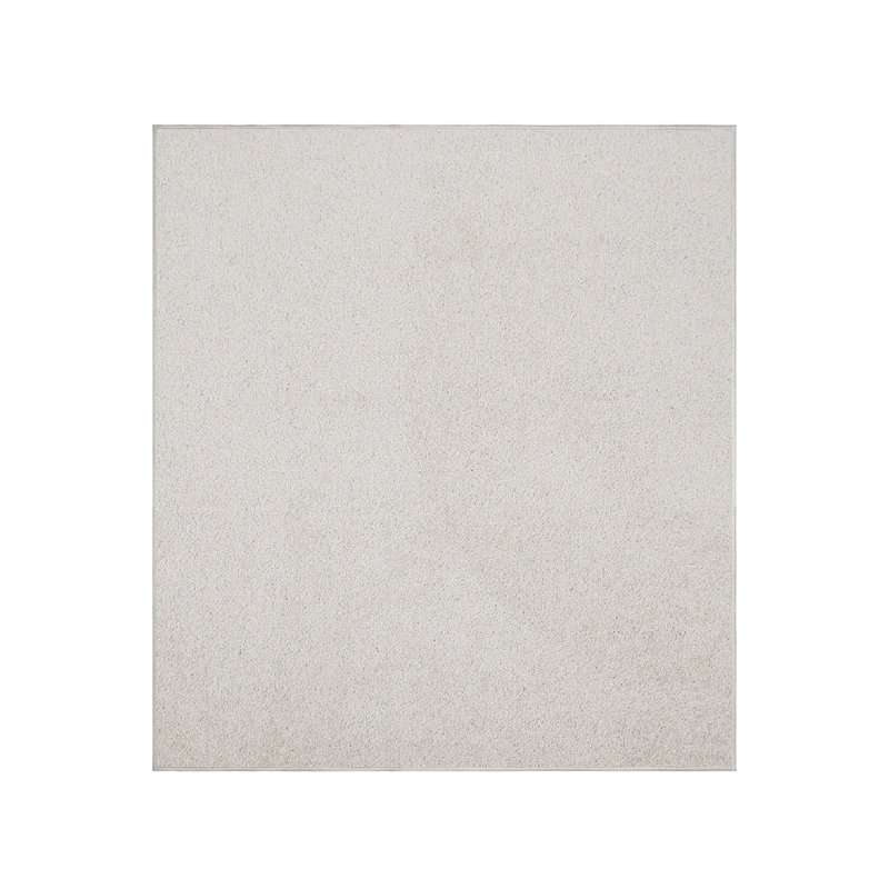 Tapis modernes de couleur unie pour animaux de compagnie et enfants, résistance aux taches et à la décoloration, chambre à coucher, salle de jeux et chambre d'enfant, événement, mariage, parfait pour le salon, la salle à manger, tapis Mentone blanc