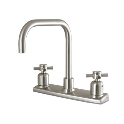 Kingston Brass Concord Two-Handle 2-Hole 8" Centerset Kitchen Faucet