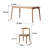 Maylinn Solid Wood Top Four Leg Dining Set-152252074