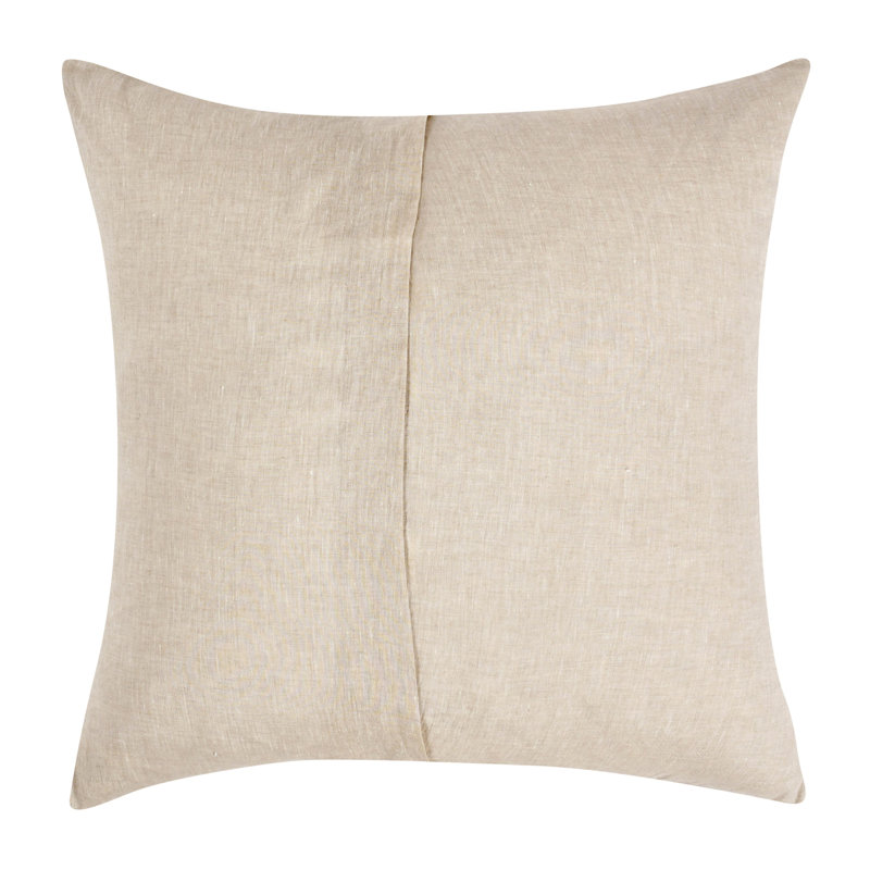 Jayson Linen Pillow Sham, Beige, Euro
