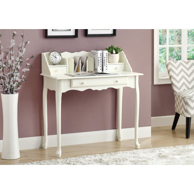 Bureau de jeu secrétaire avec rehausse
