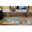 Tapis de séchage labrador Snowman Christmas-38439453
