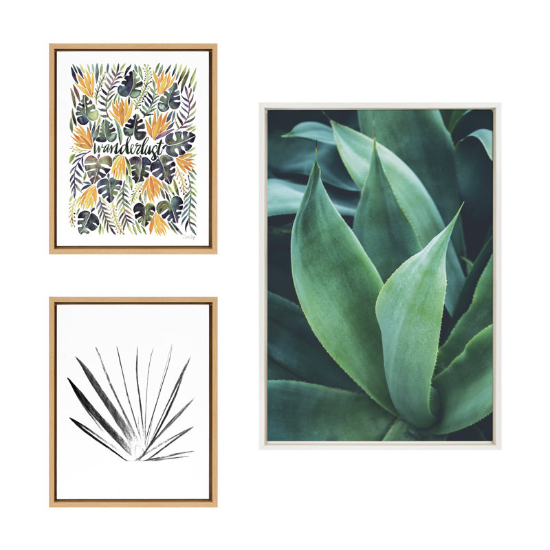 Ensemble d'art mural sur toile Wanderlust