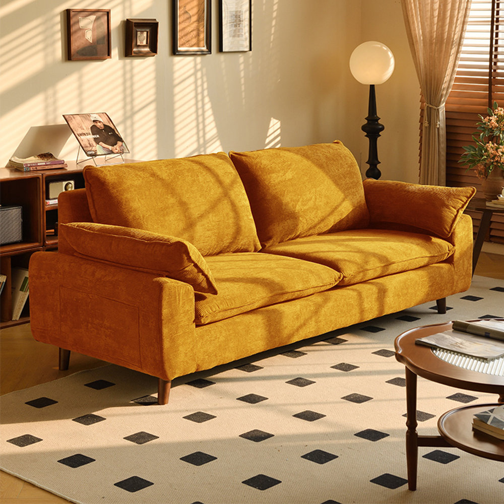 Hokku Designs Nordic Retro Living Room Sofa | Wayfair