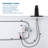 Automatic Sensor Bathroom Faucets Touchless Centerset Bathroom Faucet with Cover Plate-105300105