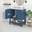 Meuble-lavabo simple avec plateau Ambleside 30,01-1610486958