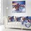 Coussin décoratif à imprimé paysage paysage - Rugged Beauty