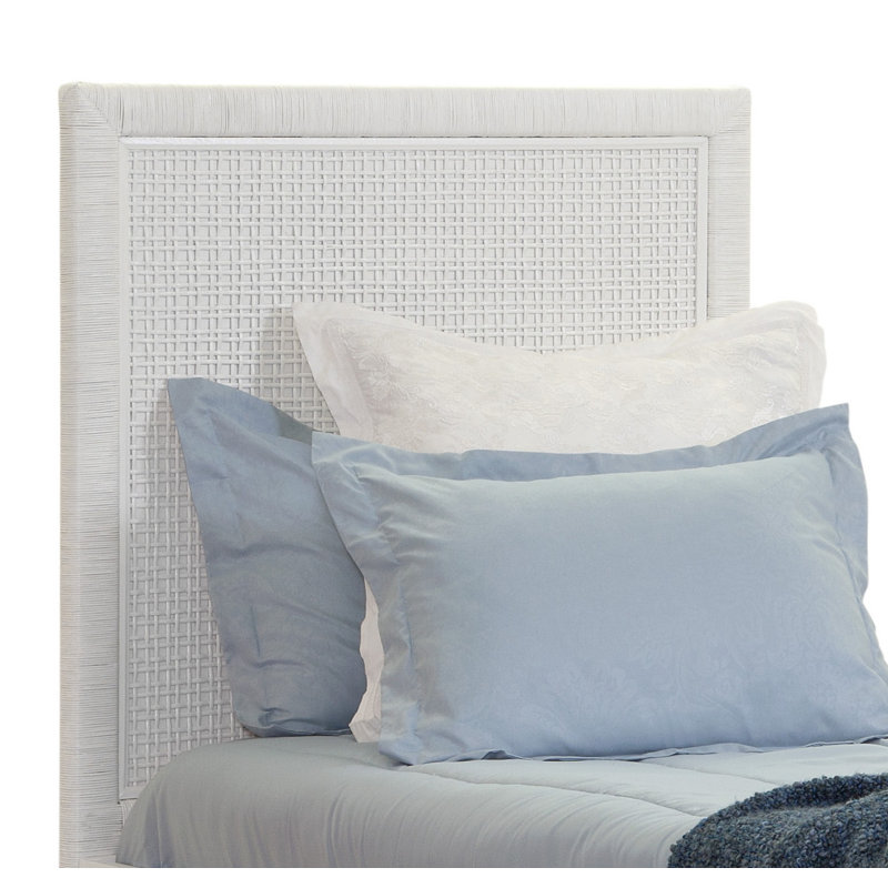 Naples Rattan Headboard, Coffee, Twin