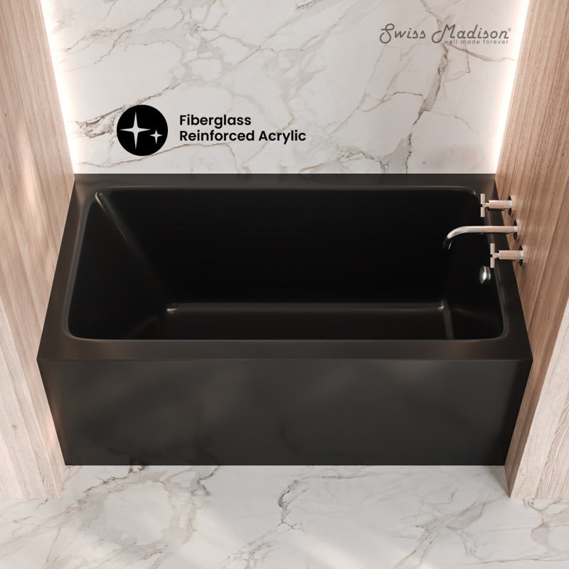 Baignoire avec tablier de trempage gauche 54 x 30 Voltaire, Oui