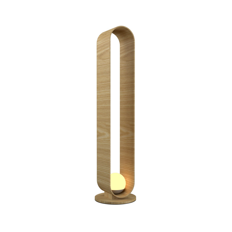 Sfera 47.97'' Novelty Floor Lamp, Sand