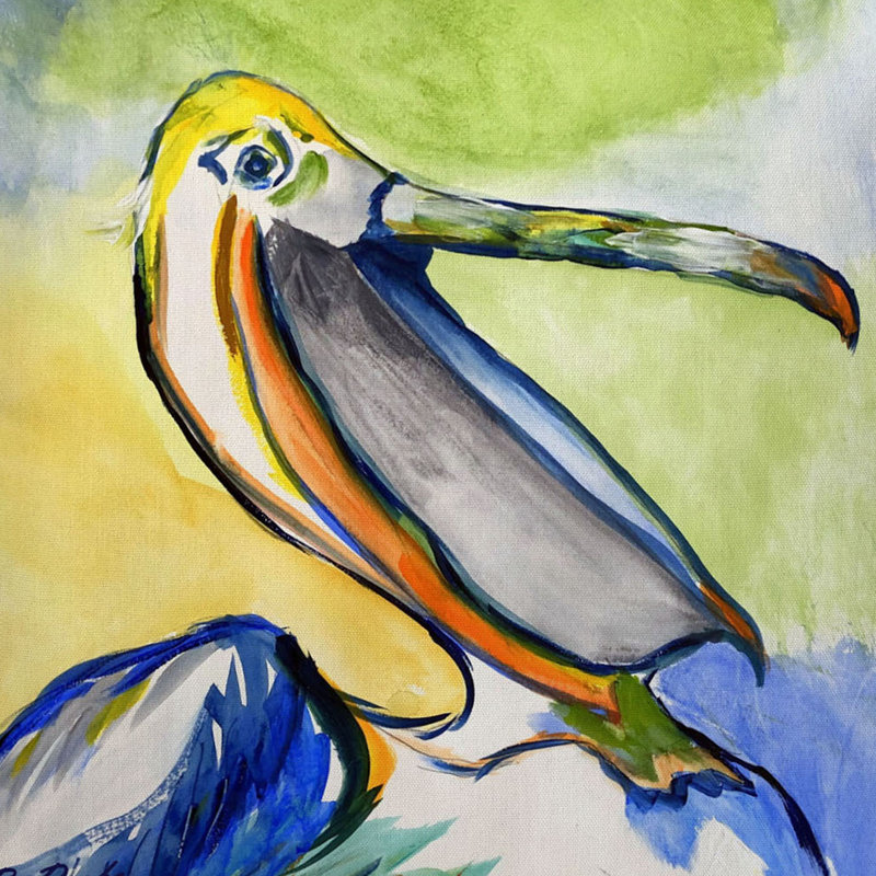 Coussin Happy Pelican