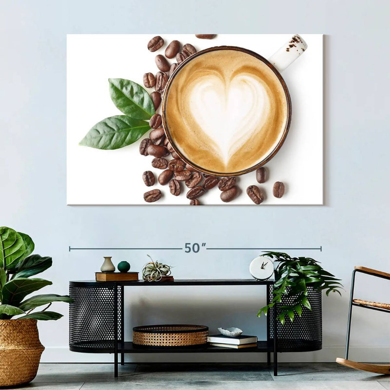 Yarlin Caffe Latte Cup, 34" H x 51" W