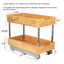 Rangement coulissant en bois rustique et acier-21965814
