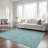 Washable Floral Indoor / Outdoor Rug-452104885