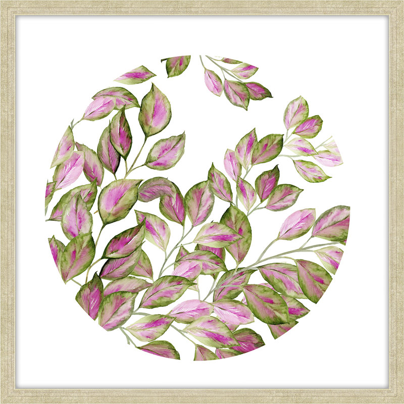 Circle Vine 3 Painting by Studio NYC Design, 26" H x 26" W x 2" D