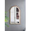 Miroir mural arqué
