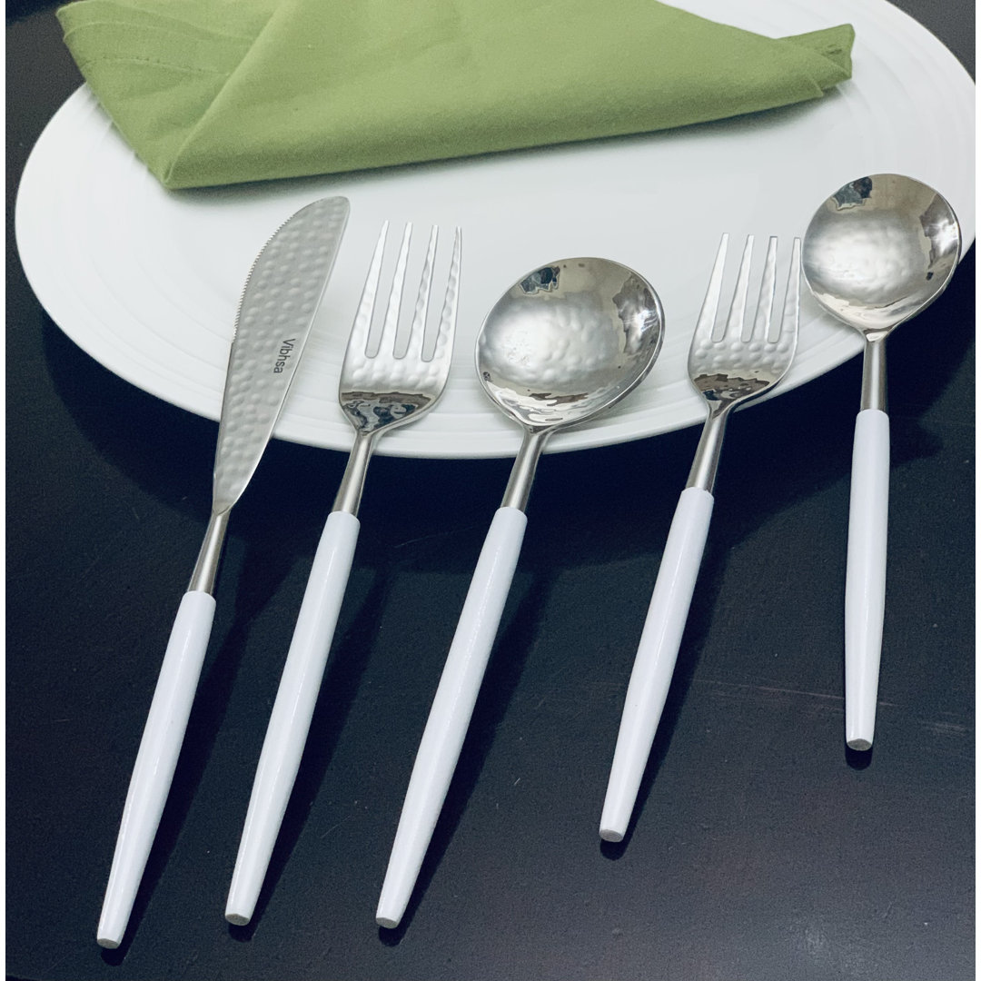Orren Ellis Glynnis Stainless Steel Flatware Set - Service for 4 Orren Ellis