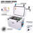 VEVOR 65 Quarts Ice Chest in White