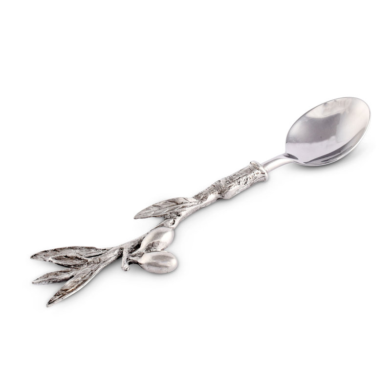 Olive Grove Stainless Steel Coffee Spoon