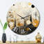 Horloge murale Chasyn - Collages abstraits-1315149787