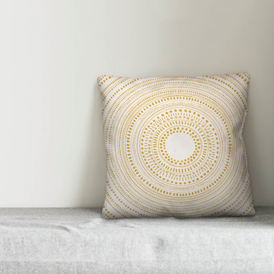 Damask Reversible Throw Pillow