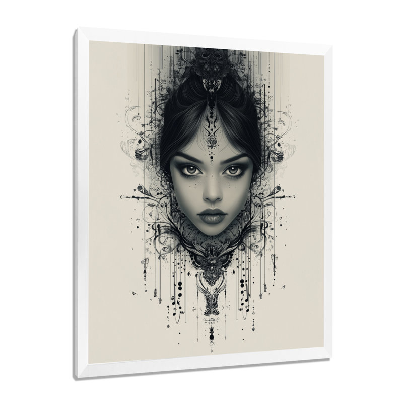 Kelian - Fashion Canvas Prints, H 20 po x l 12 po, Reproduction encadrée d'une seule photo, Blanc
