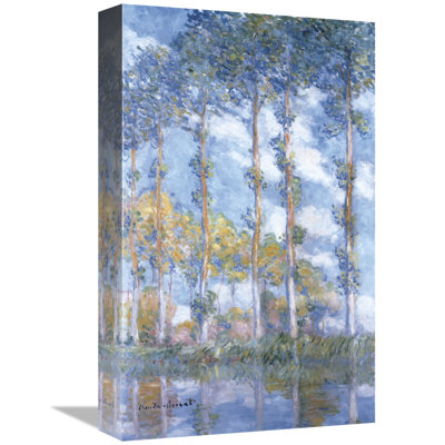 " Les Peupliers " by Claude Monet