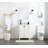 Irene 24'' Single Bathroom Vanity with Engineered Marble Top-2102482771