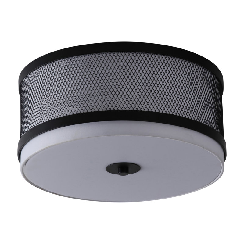 Plafonnier encastré tambour 3 lumières 15 po Lahr