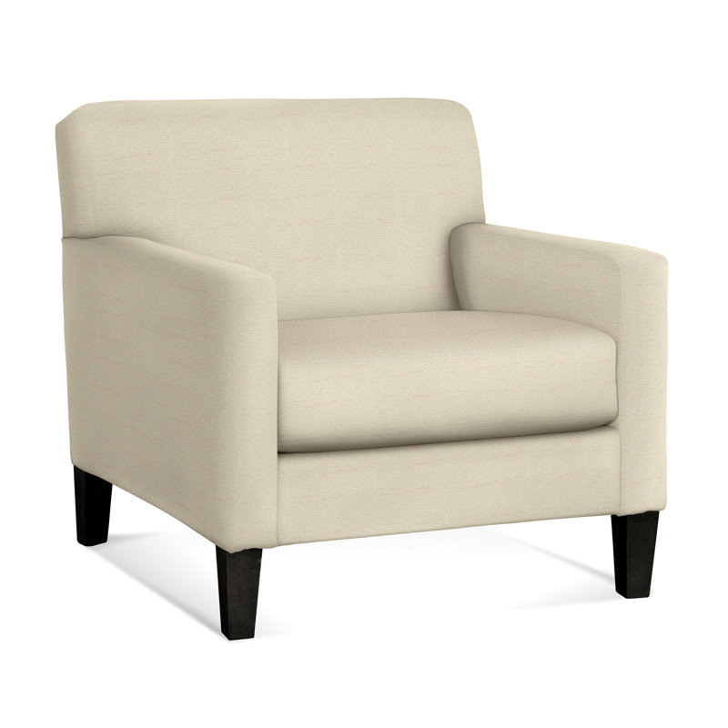 Tampa Armchair, Ivory Crypton Performance; 0886-91, Havana