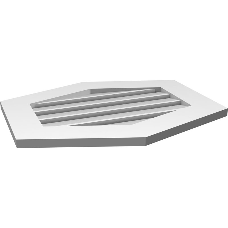 Pente verticale verticale en uréthane 4 pi, H 22 po x l 26 po x P 1 po