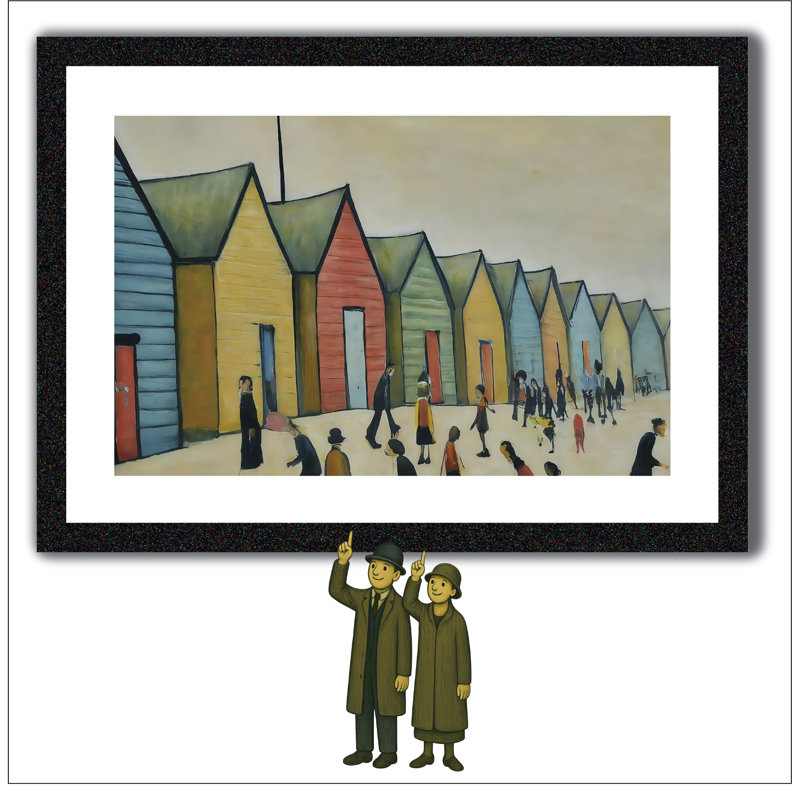 Abeline Single Picture Frame Print