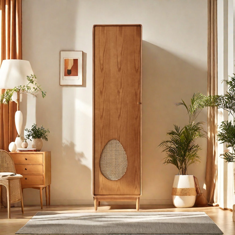 Simple Solid Wood Design Wardrobe