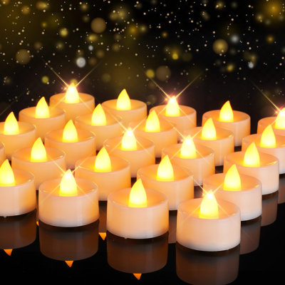 Unscented Flameless Tealight Candle