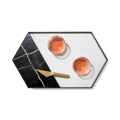 Rabbit Genuine Marble Serving Tray