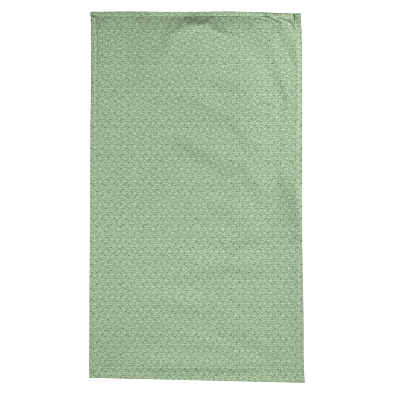 Nappe à motif géométrique 100% coton leffel, Vert