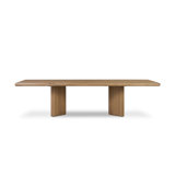 Castro Oak Double Pedestal Dining Table