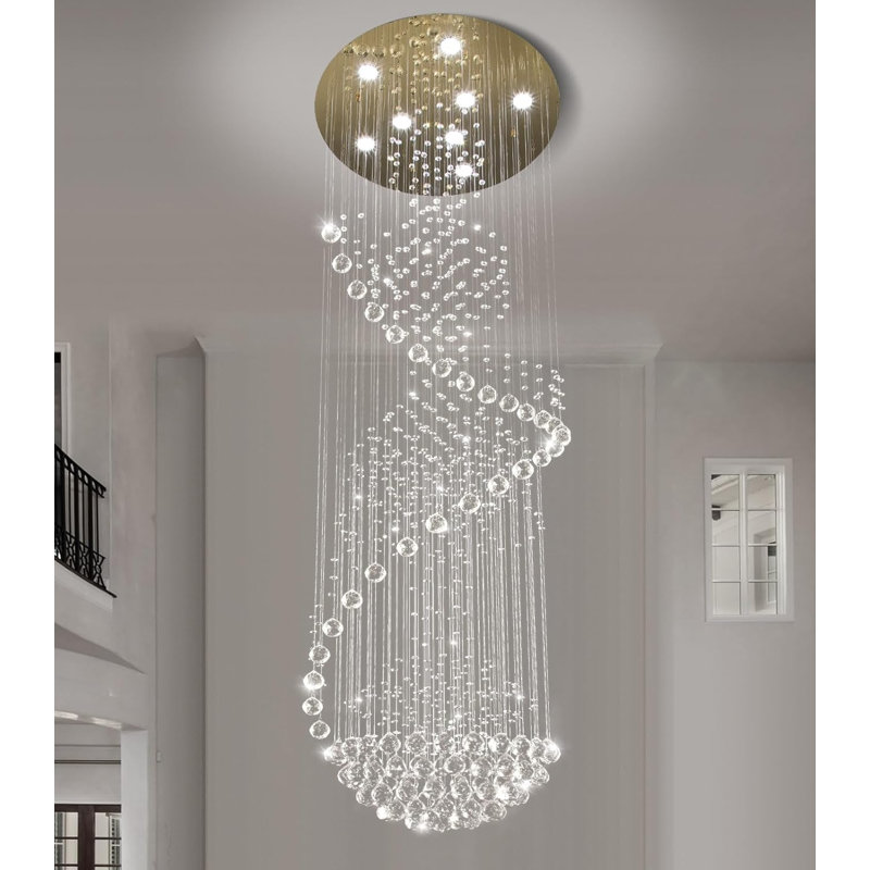 Lustre en cristal moderne Glam