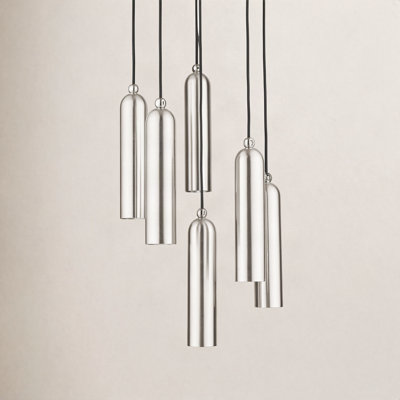 Harly 6 Light Metal Dimmable Pendant