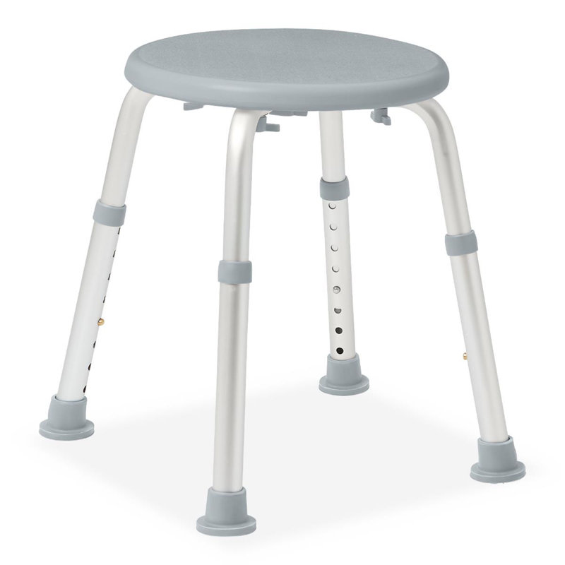 Bath Stool, Gray