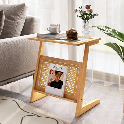 Tray Top Abstract End Table