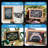 VersaChalk Steel Reversible Mini Magnetic Chalkboard, Up to 2' Size  + Fine Tip White Marker-40348962