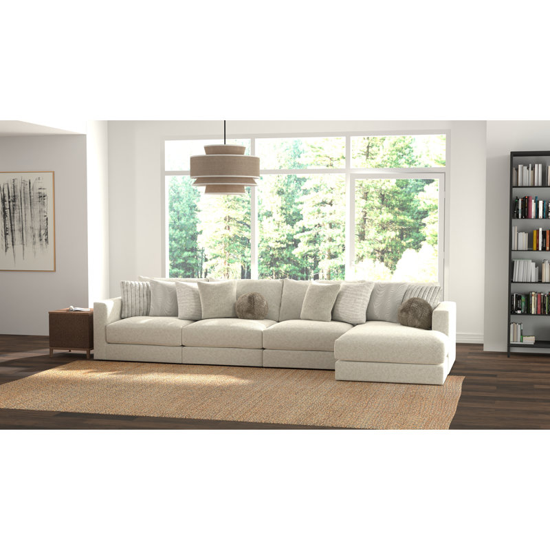 Canapé modulaire Ritzy, H 39 po x l 170 po x P 72 po, Orienté à droite