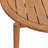 Natural Solid Wood Round Outdoor Coffee Table