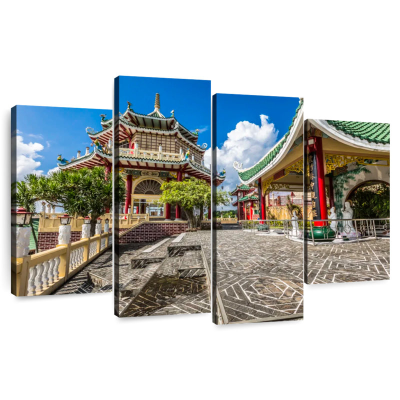 Adella Cebu Taoist Temple, 48'' H x 75'' W