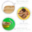 Tiny Dining - Divided Bamboo Suction Plate-121835436